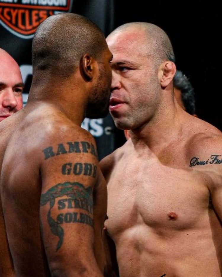 wanderlei silva em um confronto